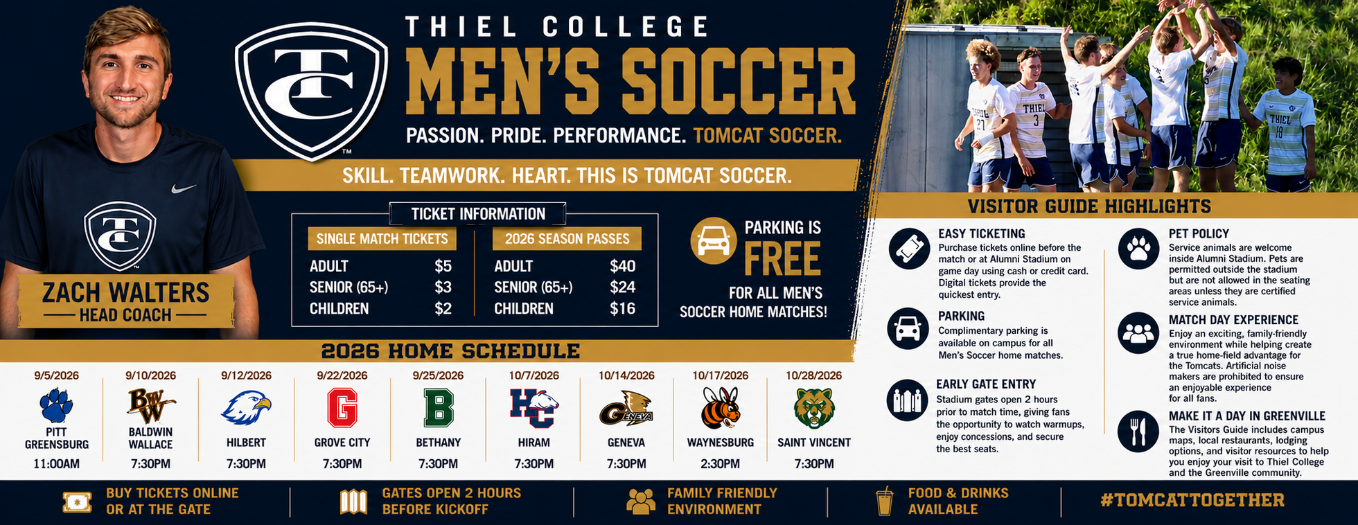 Men's Soccer vs Hiram (10-07-26) (7:30 PM)